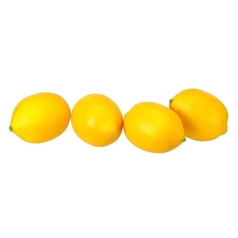bag of fake lemons